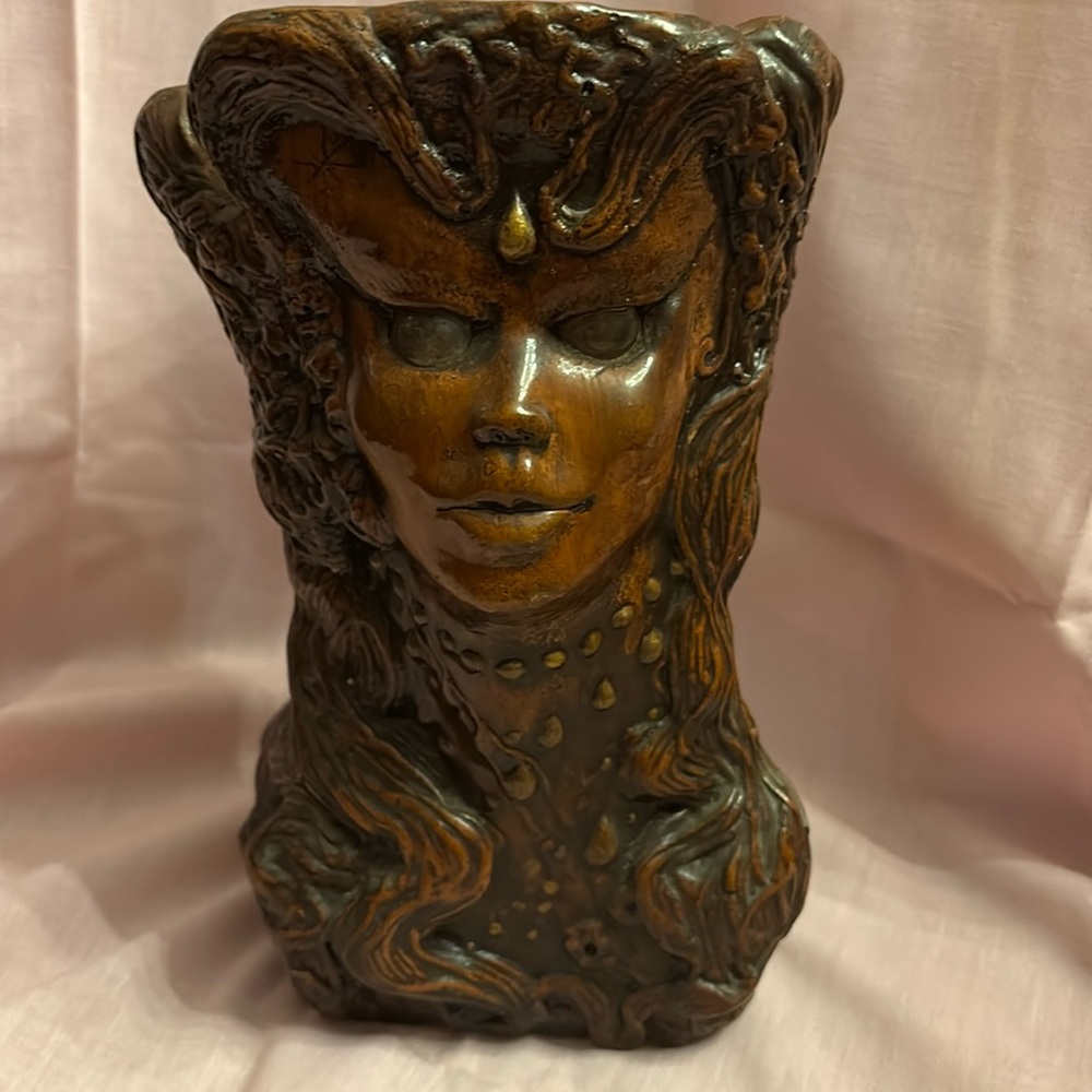 Jason Christoble Lady Warlock Candle Holder